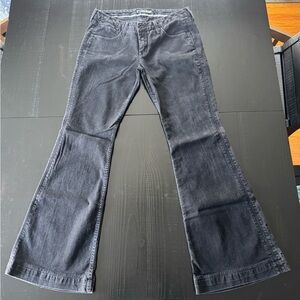 Hudson Vintage Women's Black Flared Jeans